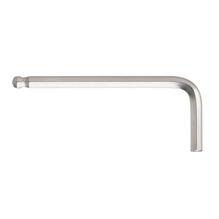 Eight Tool TAPER HEAD HEX KEY L-HANDLE, 12 X 125MM SLVR T-12